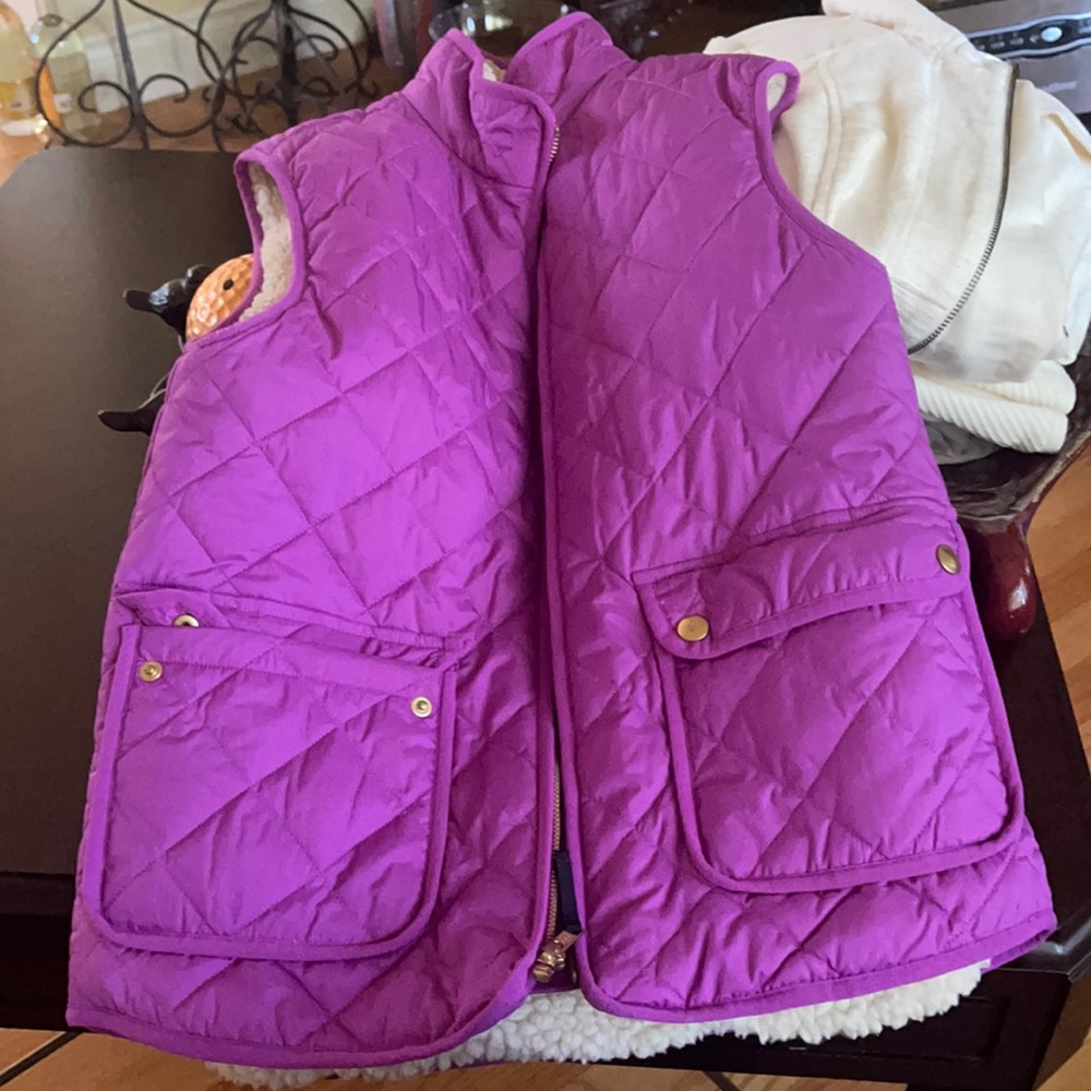 Crewcuts NWOT purple vest